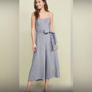 CLUB MONACO DALENNAH JUMPSUIT BLUE MIX